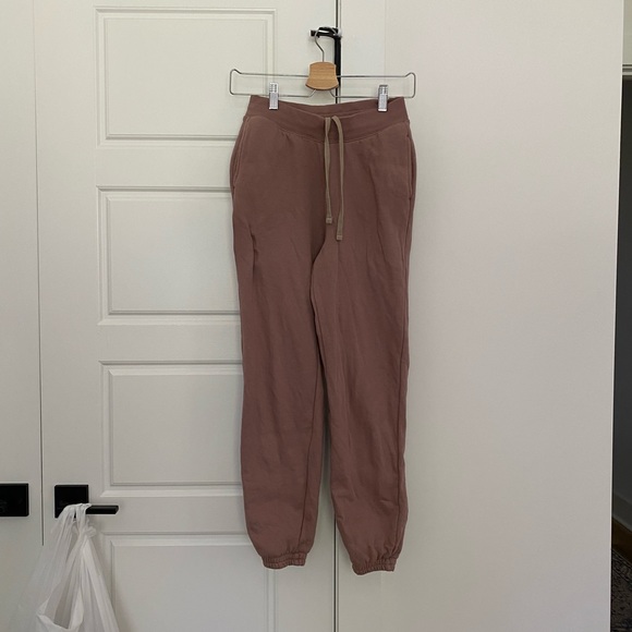 Girlfriend Collective Sweatpants in Taro - Picture 1 of 3